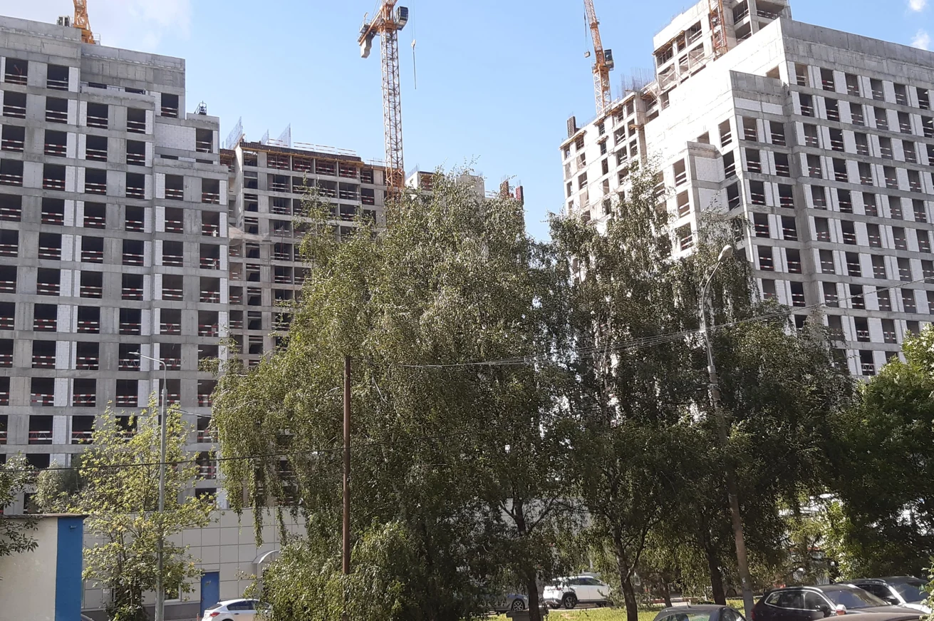 Крылатская 33. Ход строительства, август 2026