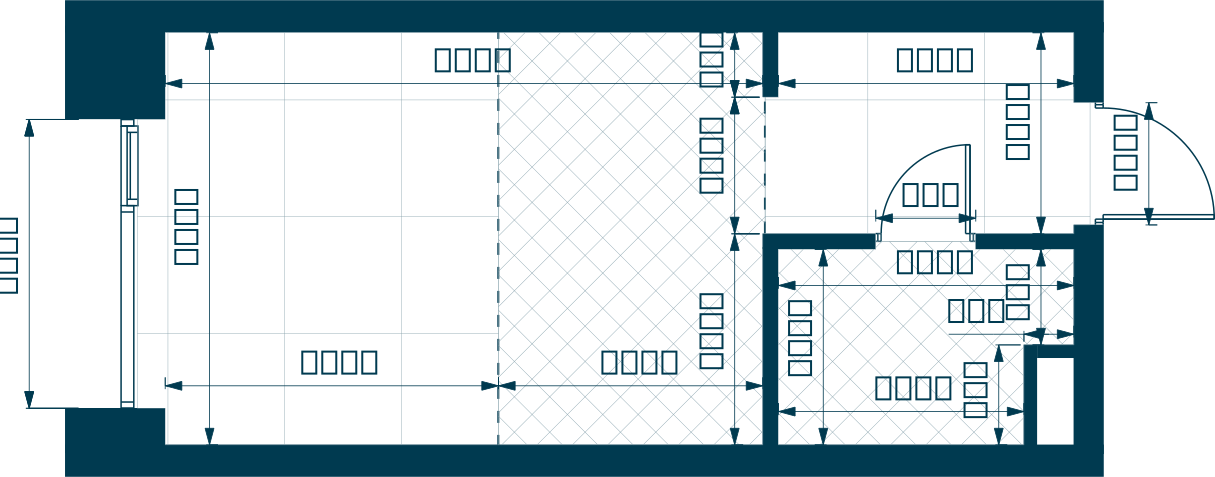 Планировка: Студия, 30,4 м²