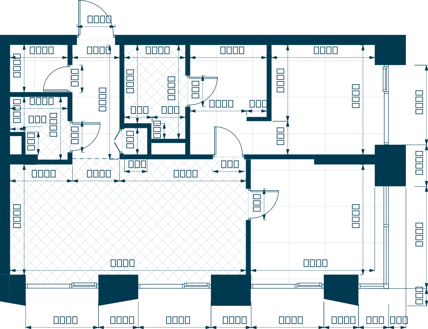 Планировка: 2-комнатная, 70,1 м²